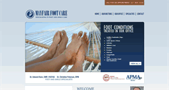 Desktop Screenshot of mayfairfootcare.com